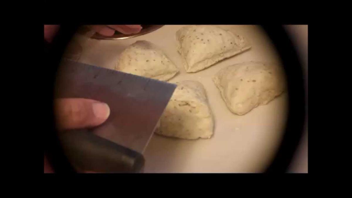 'Video thumbnail for Orblue Pastry Scraper And Cutter ExperimentalHomesteader.com'