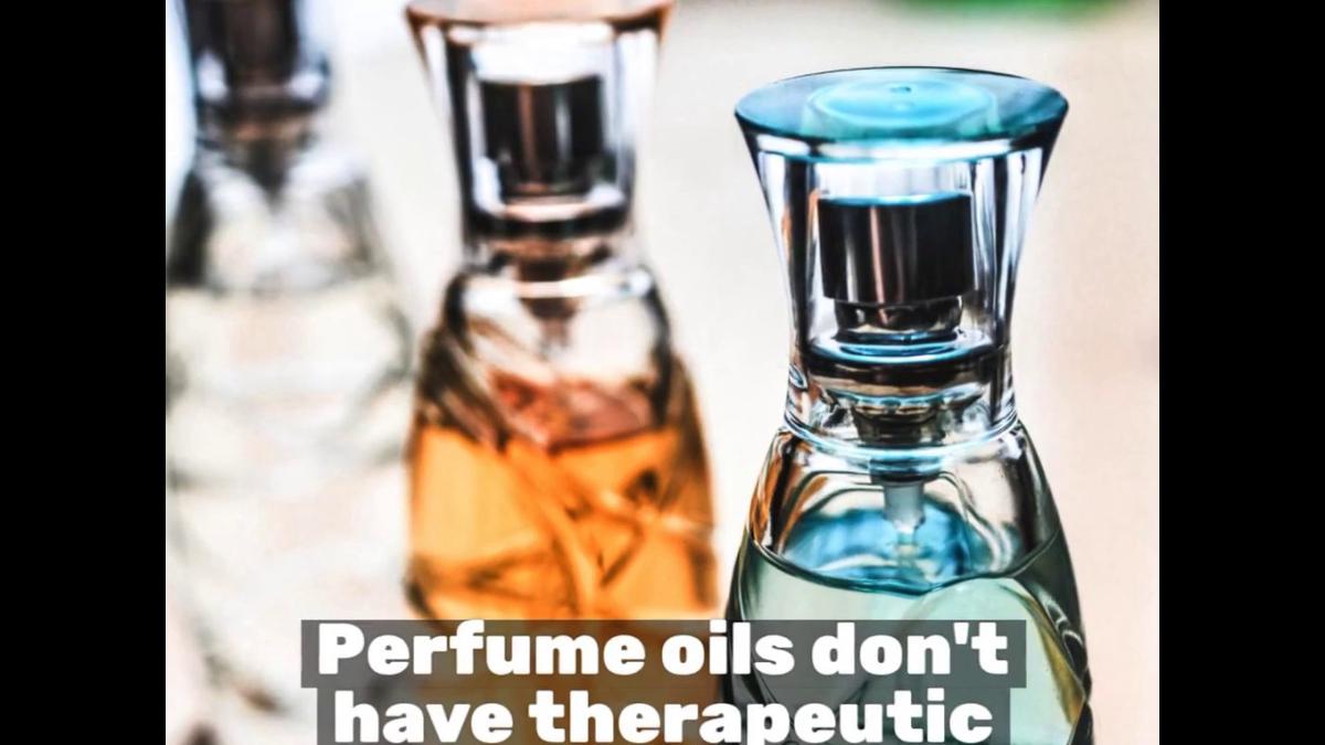 'Video thumbnail for Perfume Oils Vs Essential Oils #shorts'